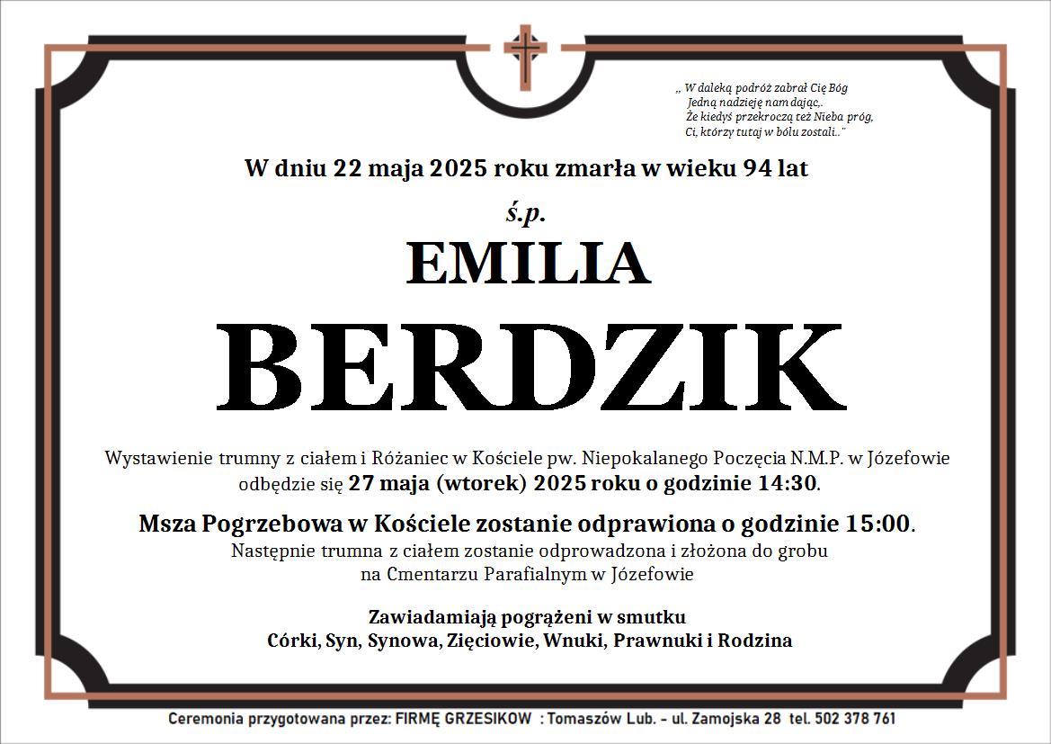 formalności zasiłki akcesoria pogrzebowe
