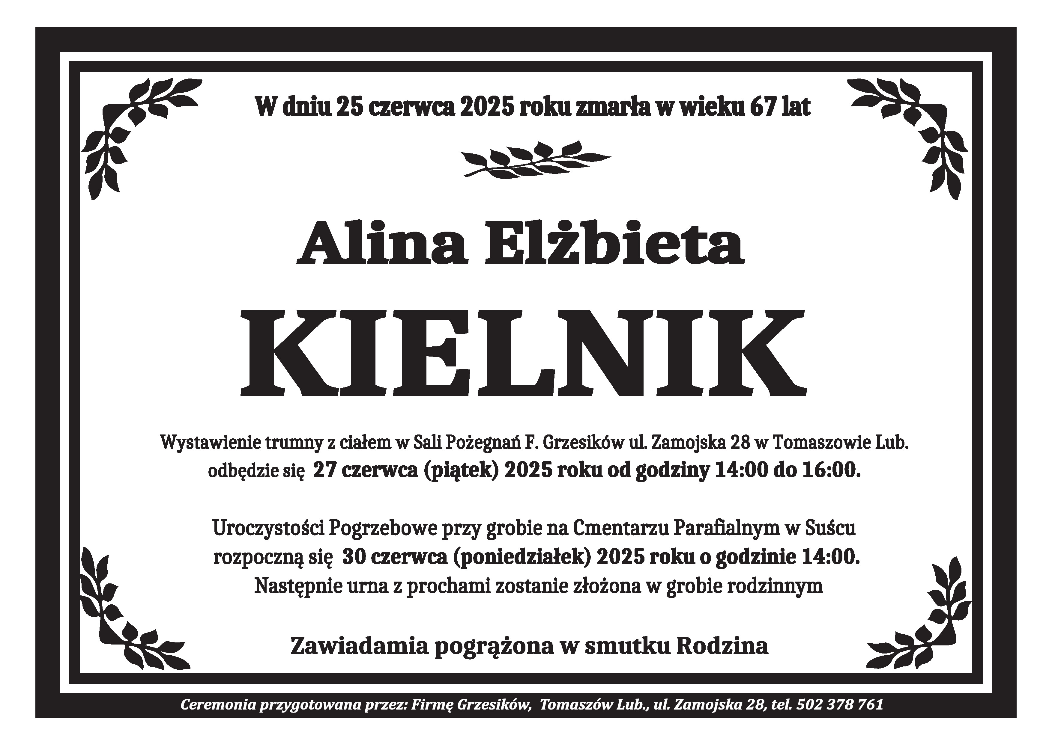 tanatokosmetyka kremacje ekshumacje zmarłych